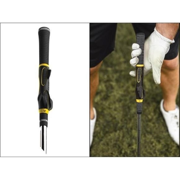 SKLZ Golf Grip Trainer Attachment for Improving Hand Positioning,Black/yellow - Picture 3 of 6